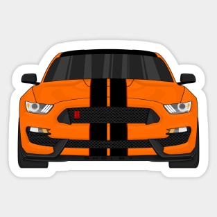 GT350R TWISTER ORANGE Sticker